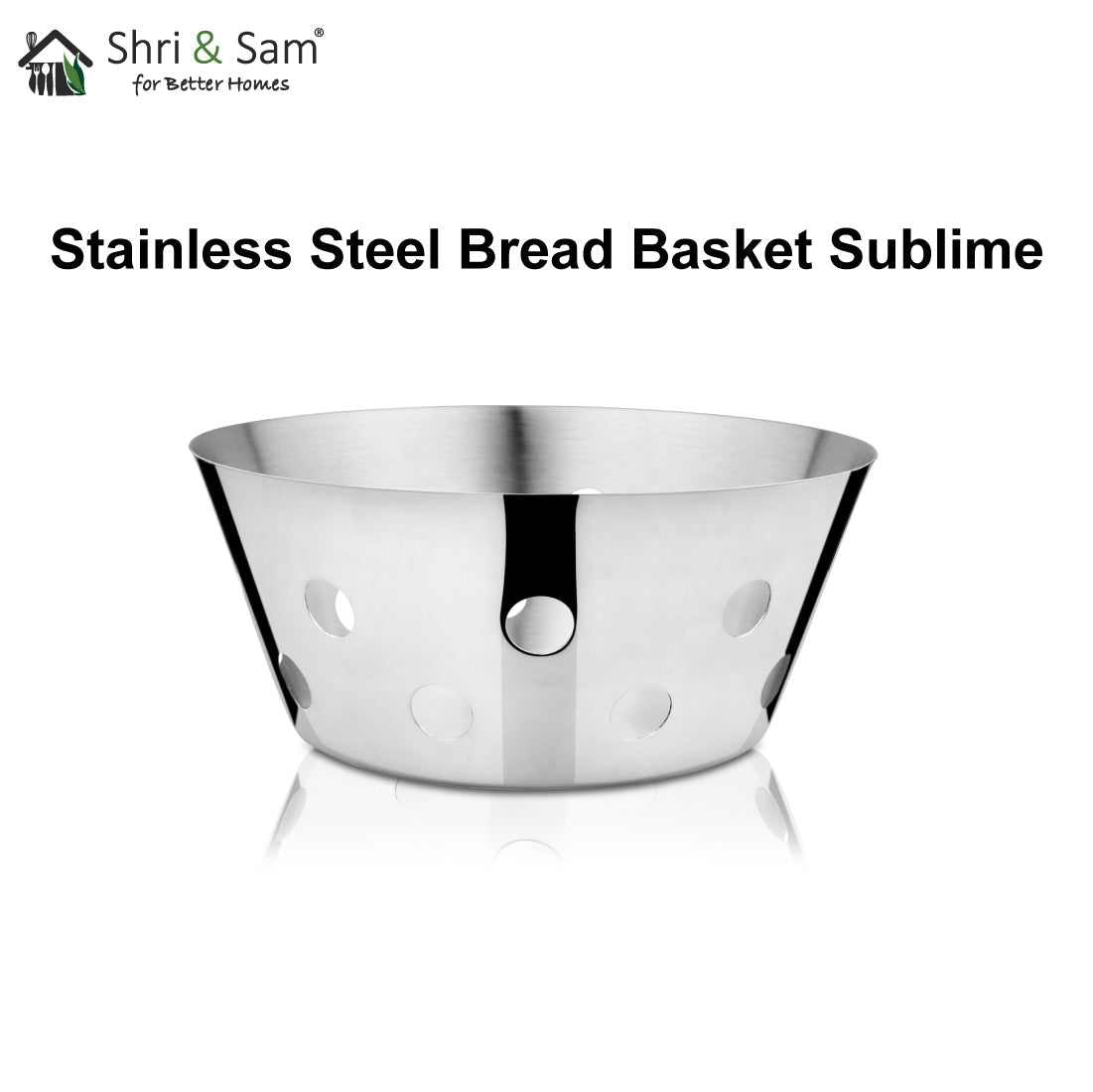 Stainless Steel Bread Basket Sublime